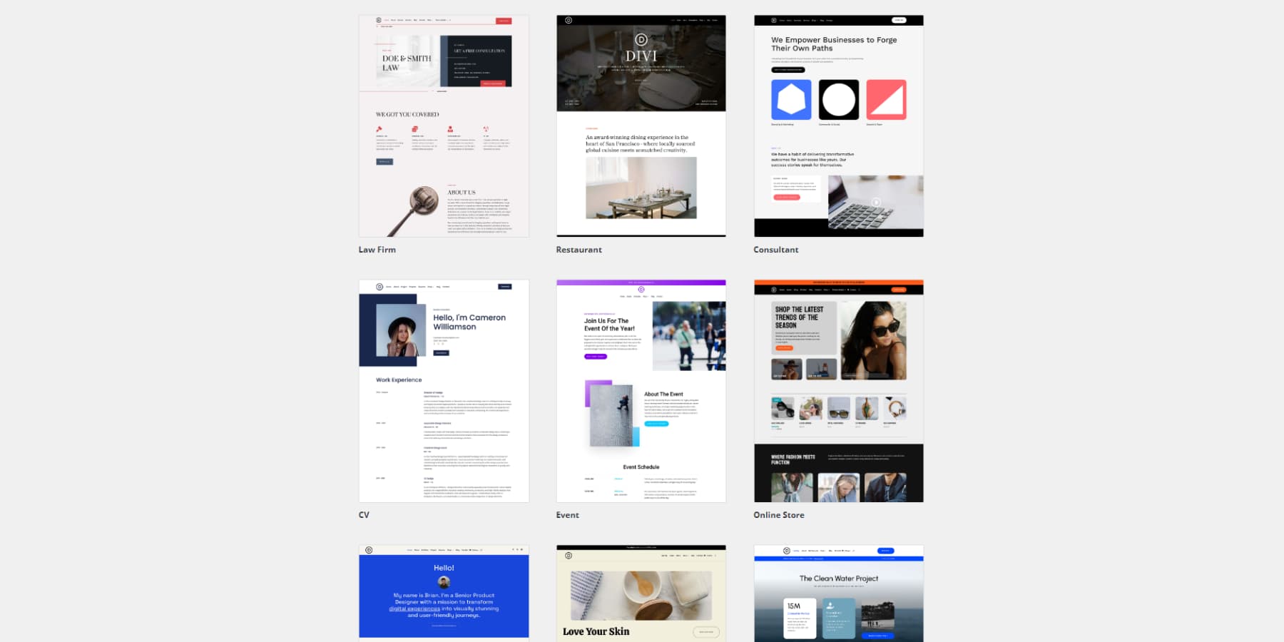 Divi-Quick-Sites-Portfolio-starter-templates