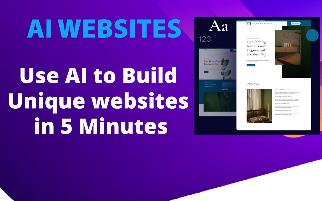 How to Build a Custom WordPress site in 5 Minutes with AI